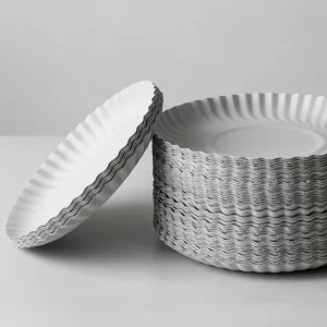 BANDEJA CARTON GRIS REDONDA N°12 X 100 UNID