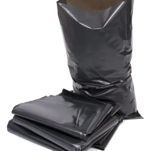 BOLSAS ARENA CRISTAL/NEGRA 34X60 CM X 60 MIC 10 UNID