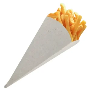 CONO PAPAS FRITAS CHICO X 100 UNID CARTON GRIS
