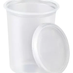 POTE C/TAPA BLANCA 500 CC X 50 UNID
