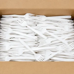 TENEDORES BLANCOS X 1000 UNID
