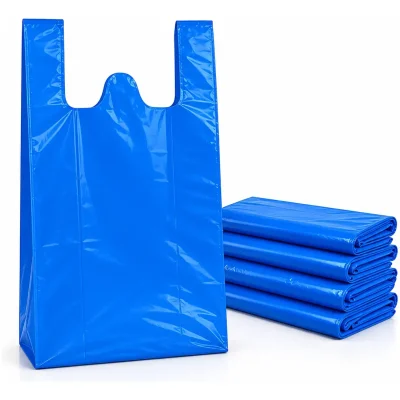 BOLSAS CAMISETA CELESTES SIN MARCA
